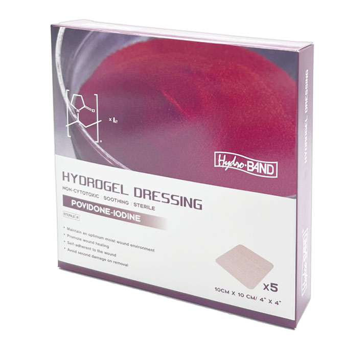 hydrogel dressing for pressure ulcers