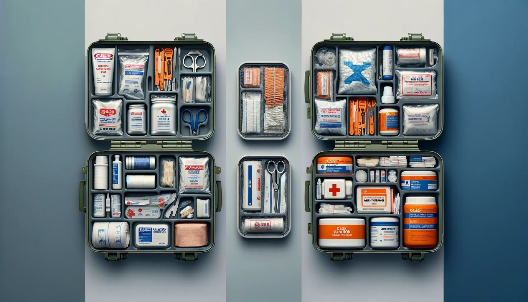 How many classes of first aid kits are there? Class A vs Class B first aid kits