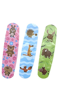 Different Models of Colorful Adhesive Bandage