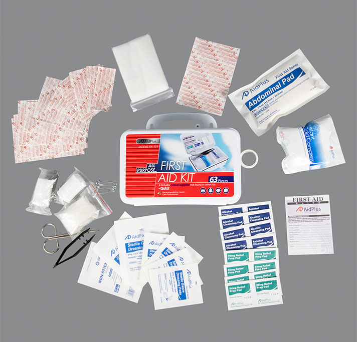 emergency kit for injuries