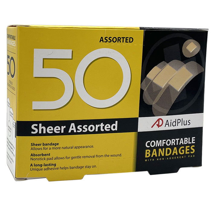 bulk plastic adhesive bandage strips