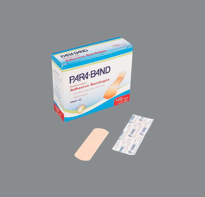 adhesive in bandages