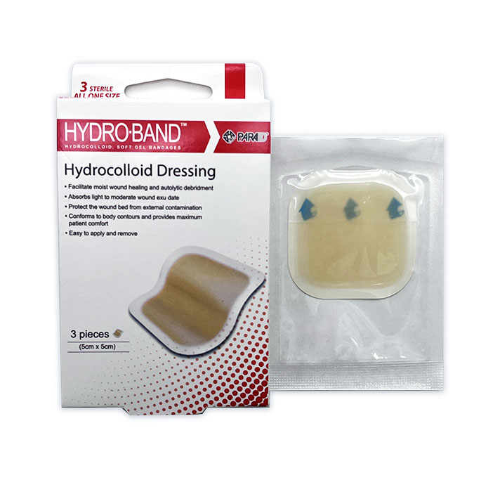 hydrocolloid dressing for bed sores