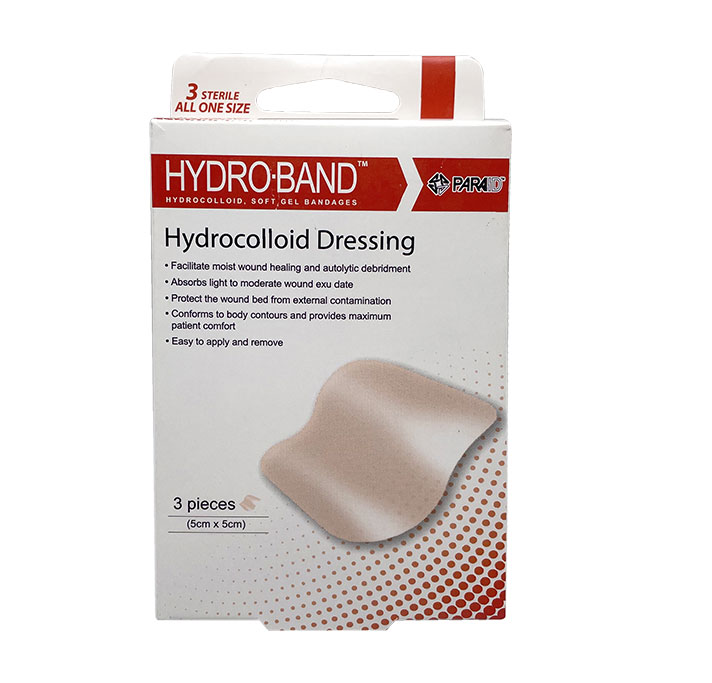 hydrocolloid dressing pressure sore