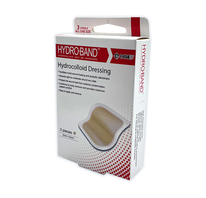 hydrocolloid dressings for treating pressure ulcers