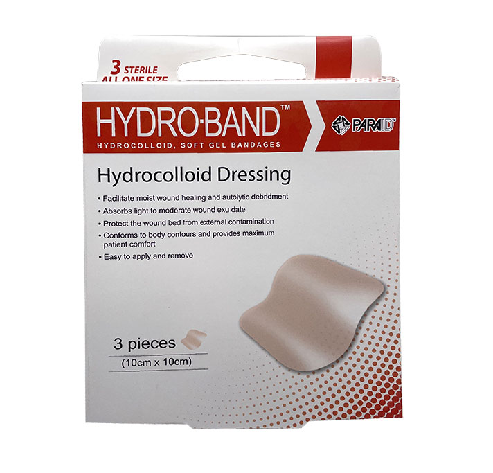 hydrocolloid wound dressing for pressure ulcers