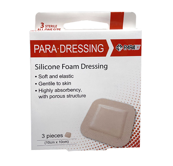 silicone foam bandage